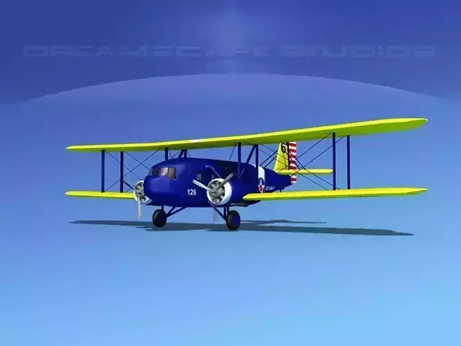 Curtiss Condor US Navy 3D model