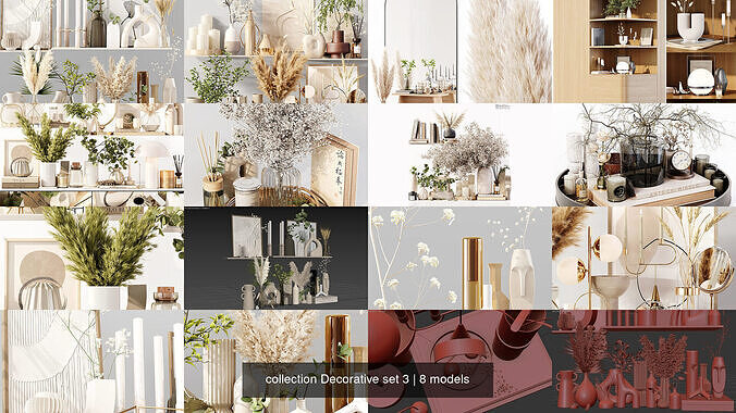 collection Decorative set 3 