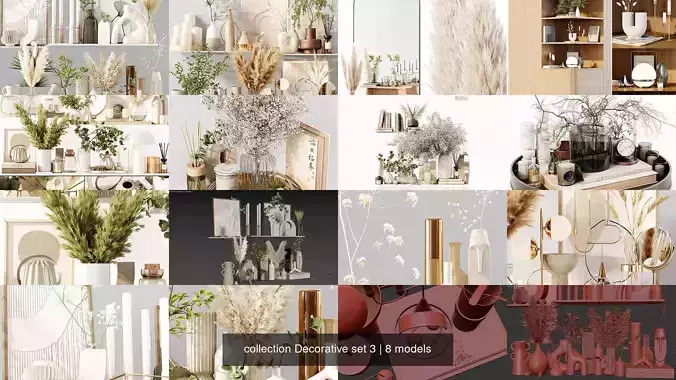 collection Decorative set 3 