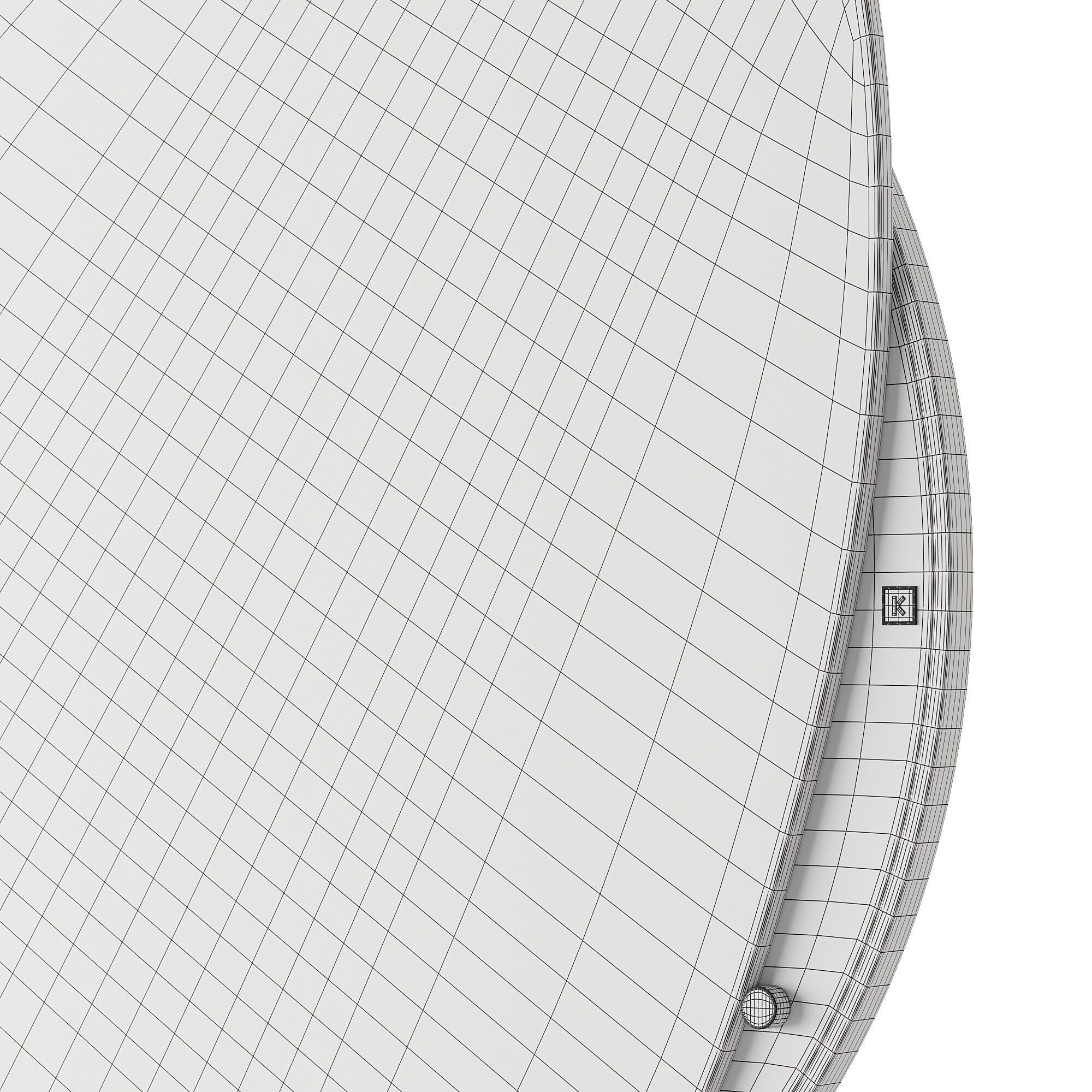 Frank Mirror 3D model_4