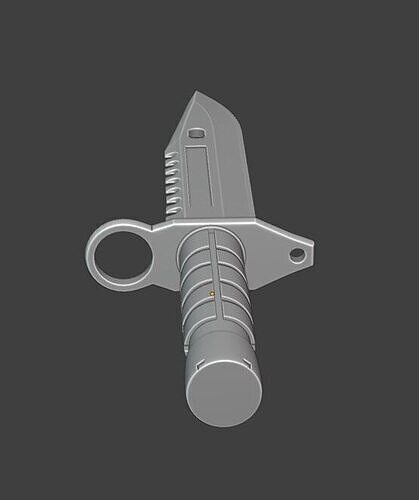 M9 Bayonet - Lowpoly - Midpoly 3D model