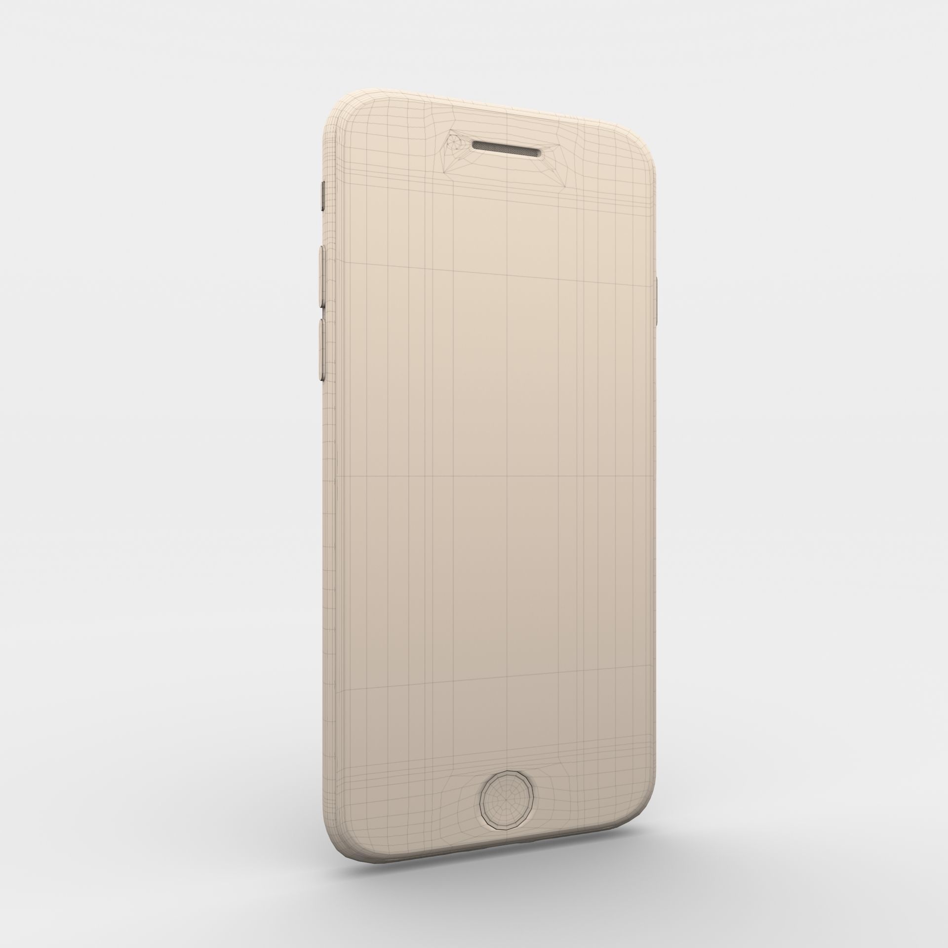 iPhone 7 Gray 3D model_11