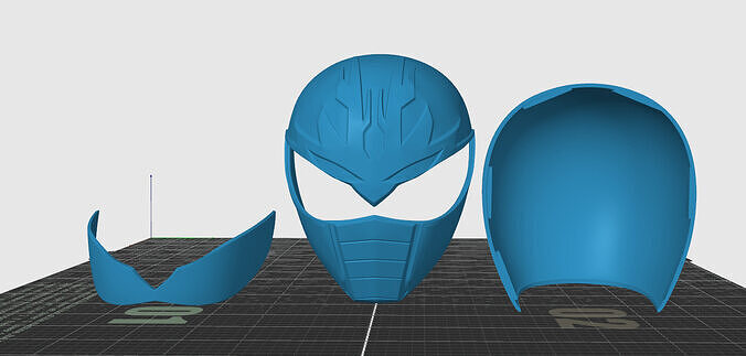 Dairanger - Combo 5 helmets 3D print model