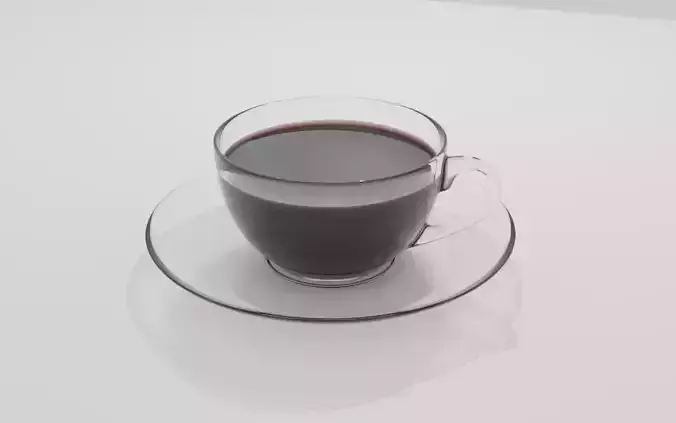  Glass Cup of Coffee