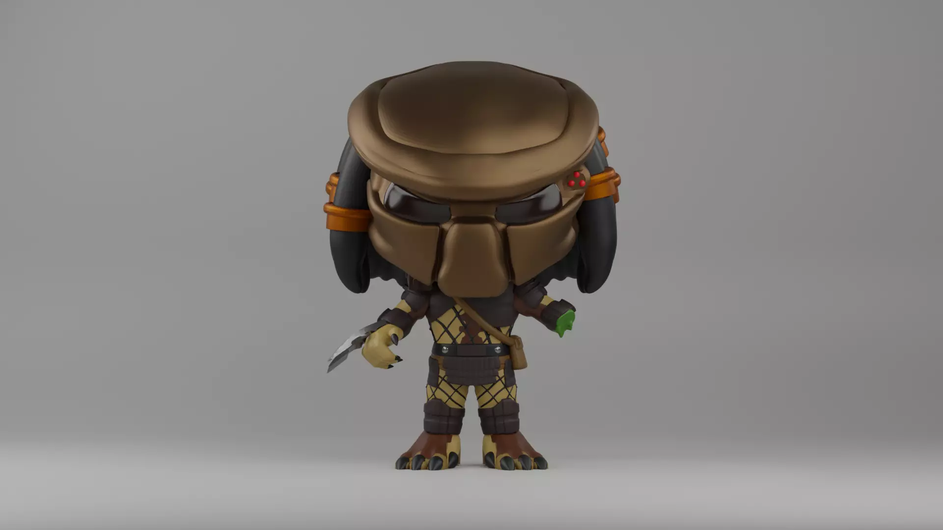 City Hunter Predator Funko Pop Predator 2 3D print model