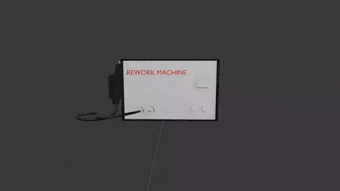 RE WORKMACHINE  Low-poly 3D model