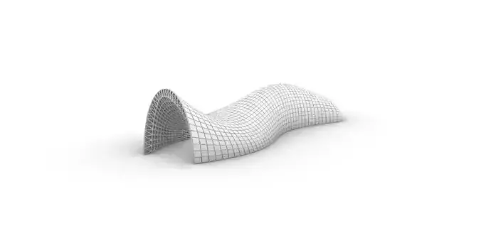 Parametric bridge 3D model 4
