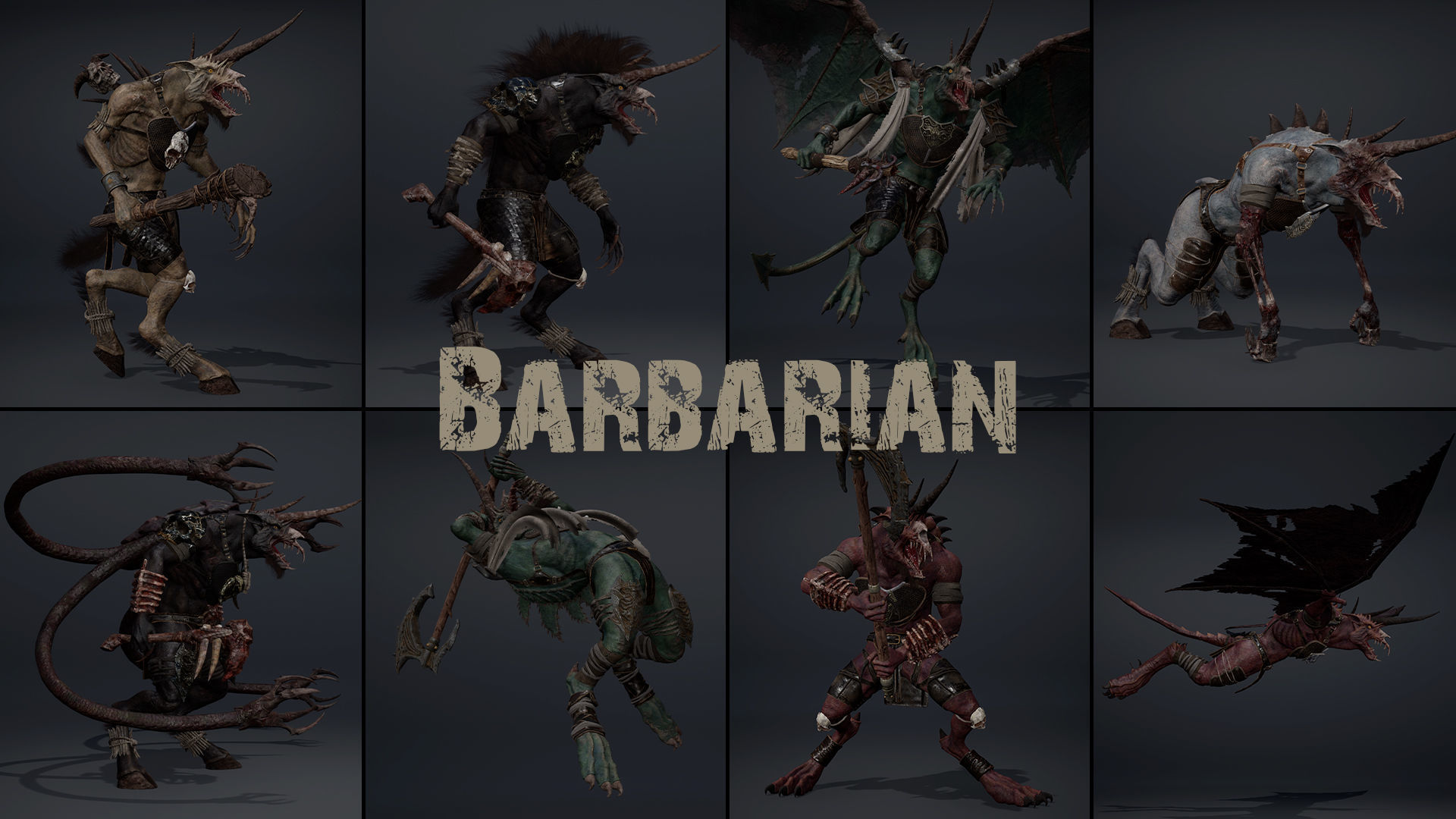 Ashen Tribe 3D Model Collection_18