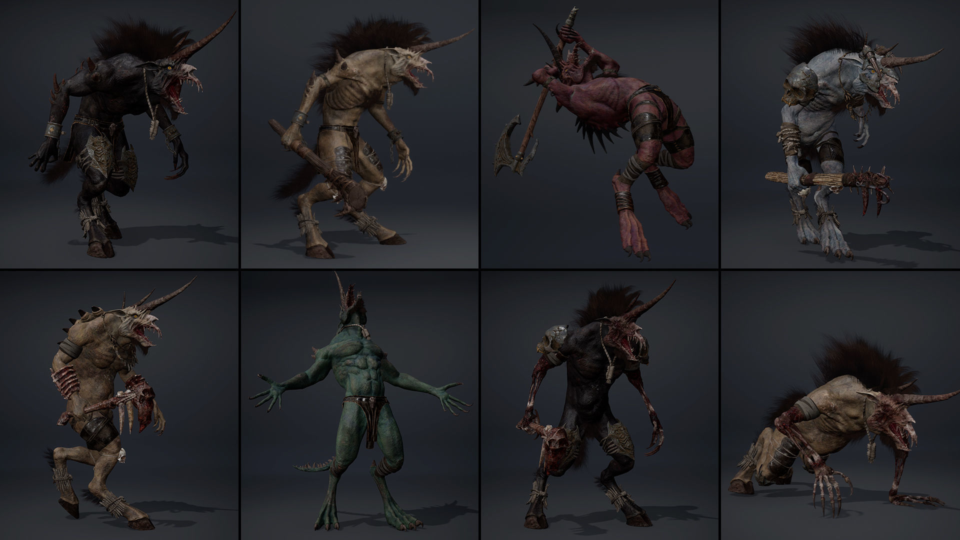 Ashen Tribe 3D Model Collection_13