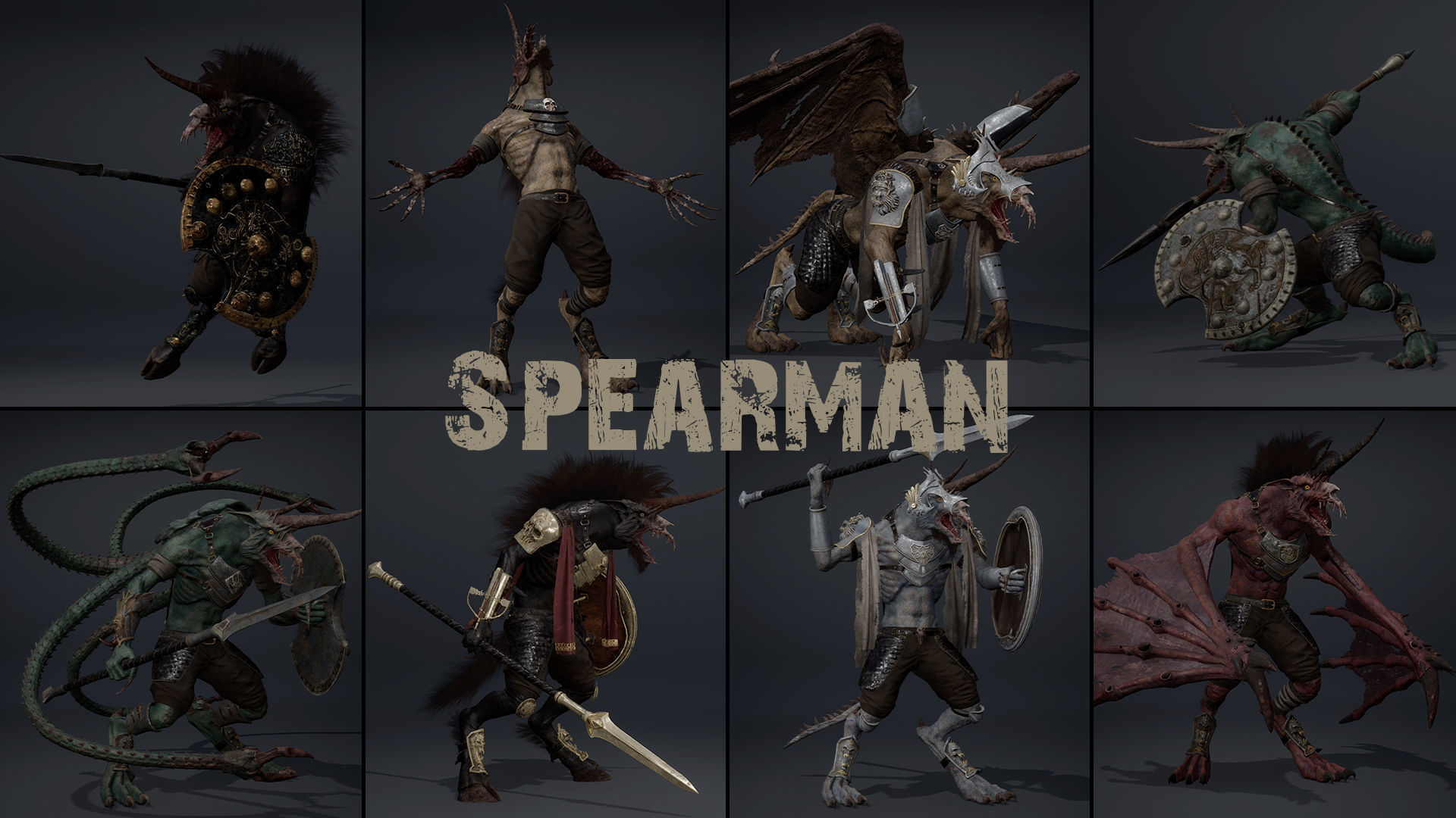 Ashen Tribe 3D Model Collection_24