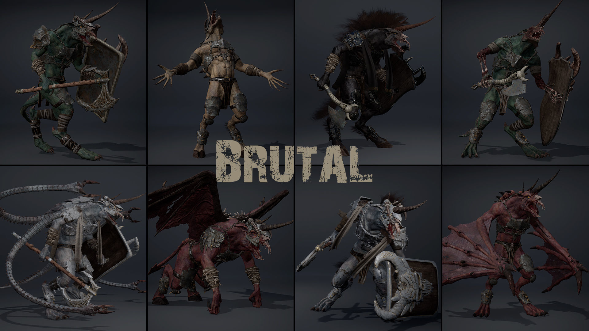Ashen Tribe 3D Model Collection_20