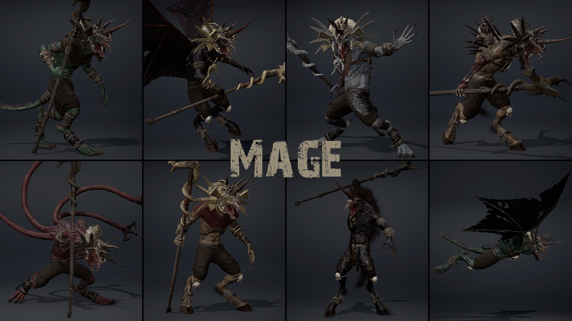 Ashen Tribe 3D Model Collection_22