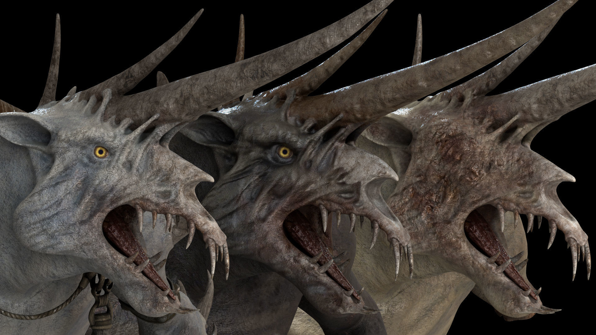 Ashen Tribe 3D Model Collection_11