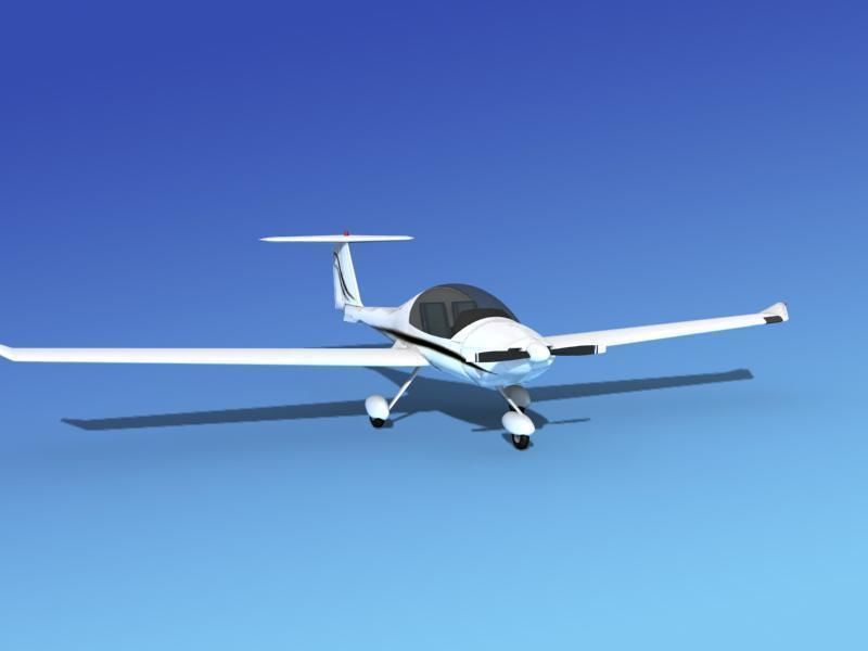 Daimond DA-20 Katana V03 3D model_2