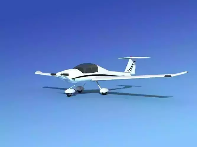 Daimond DA-20 Katana V03 3D model