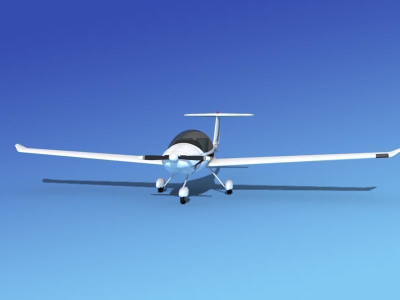 Daimond DA-20 Katana V03 3D model_1