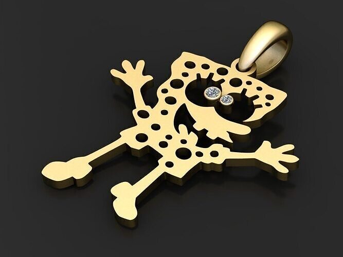  model cartoon pendant 3D print model