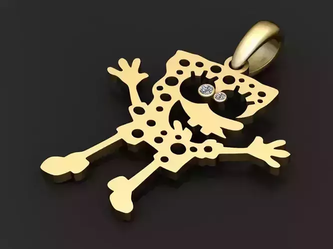  model cartoon pendant 3D print model