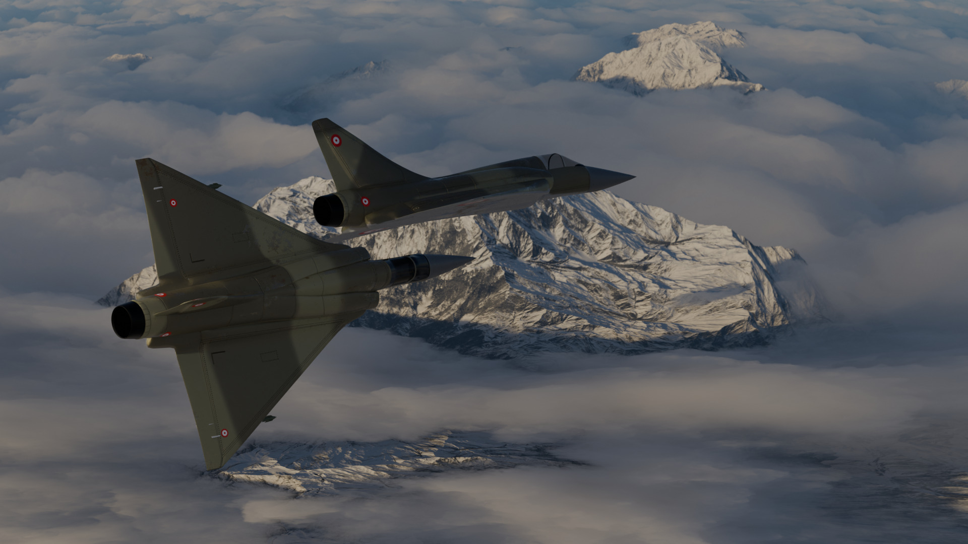 Mirage 2000 3D model_1