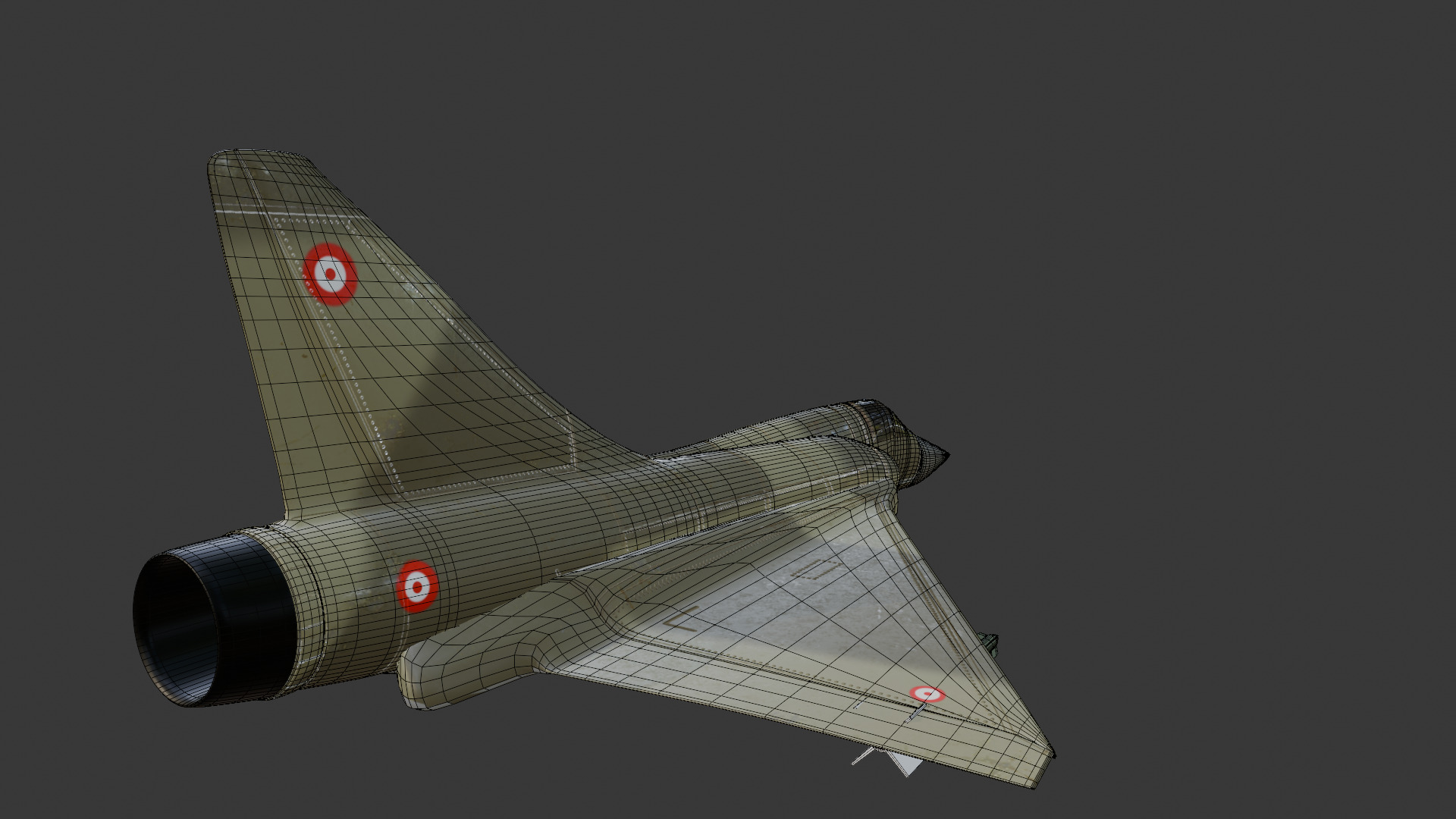 Mirage 2000 3D model_7