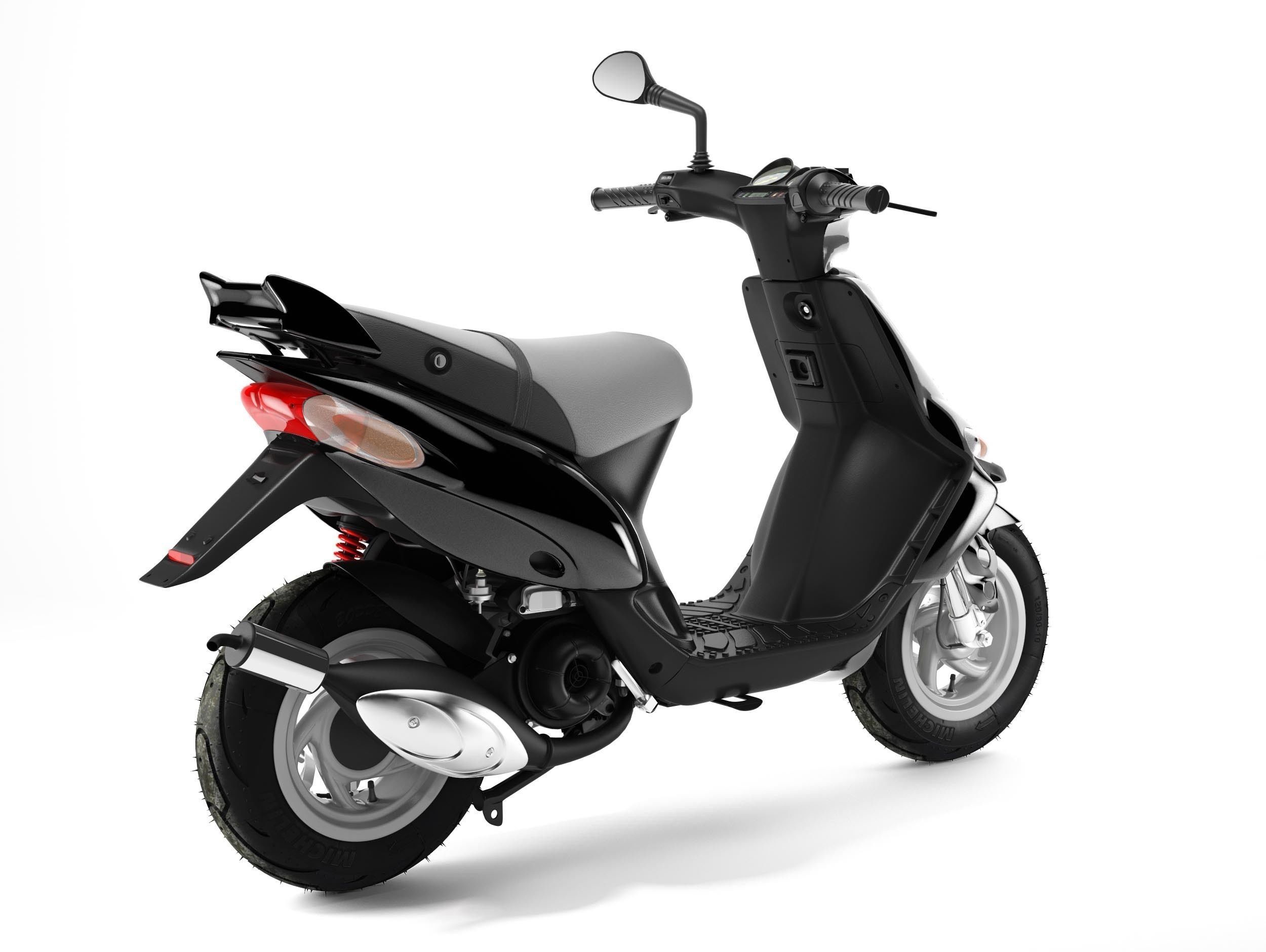 Scooter Gilera Stalker 3D model_4