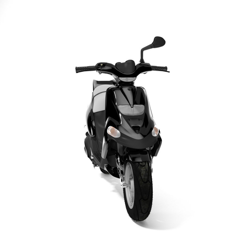 Scooter Gilera Stalker 3D model_12
