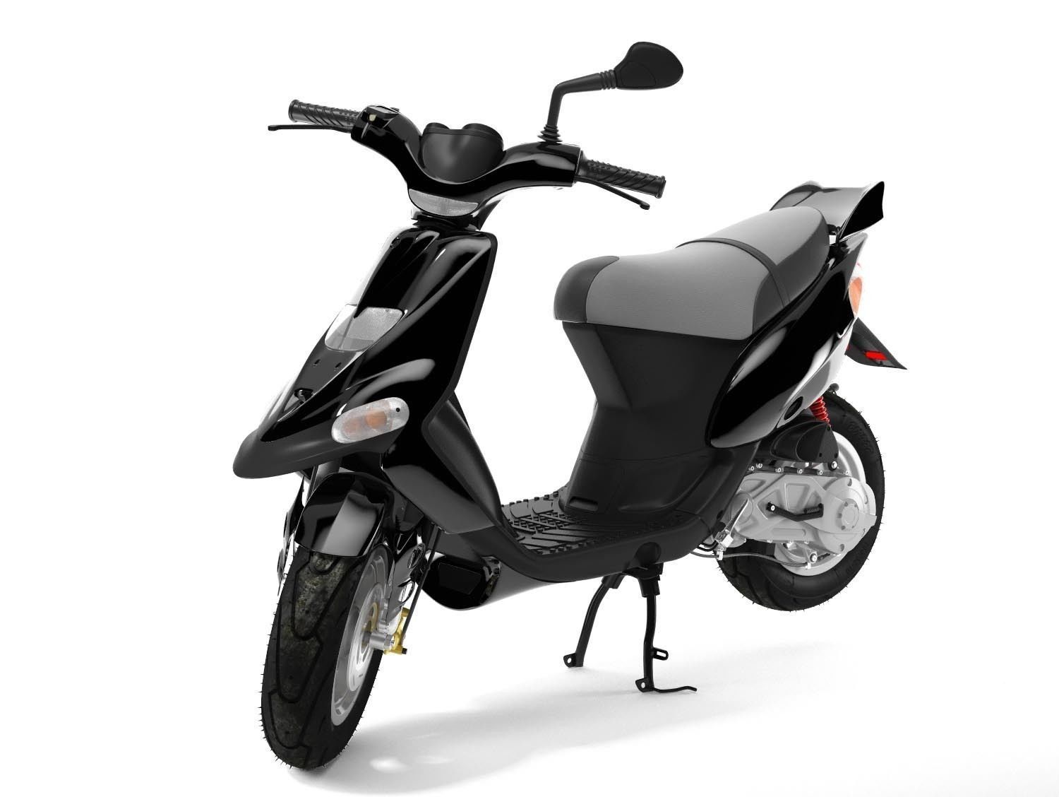 Scooter Gilera Stalker 3D model_8