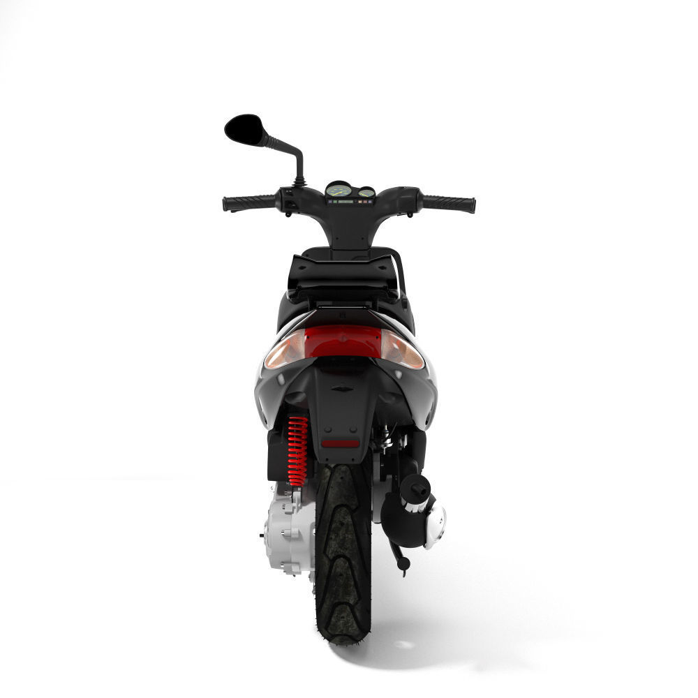 Scooter Gilera Stalker 3D model_11