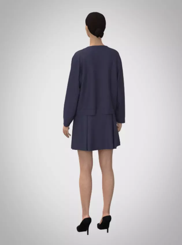 Midnight Pleat Set 3D print model_0