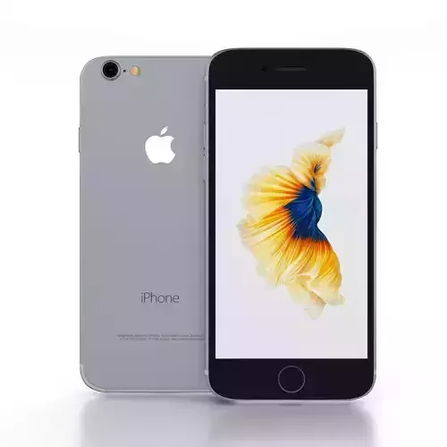 iPhone 7 Space Gray 3D model