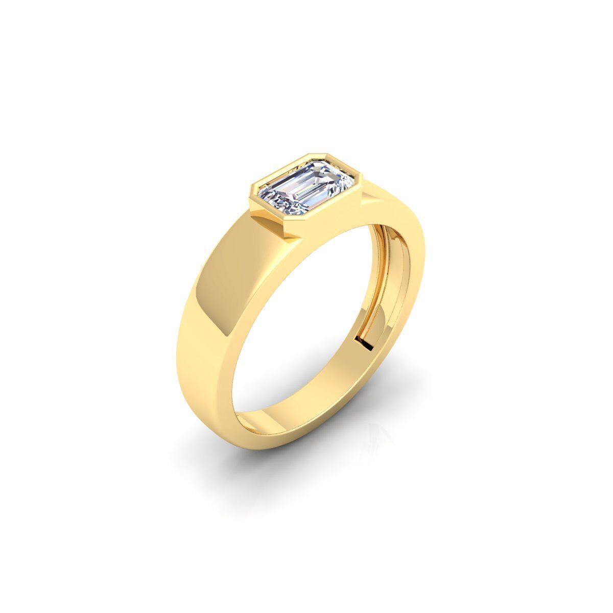 Mens Ring 3d Model and Render 3D print model_6