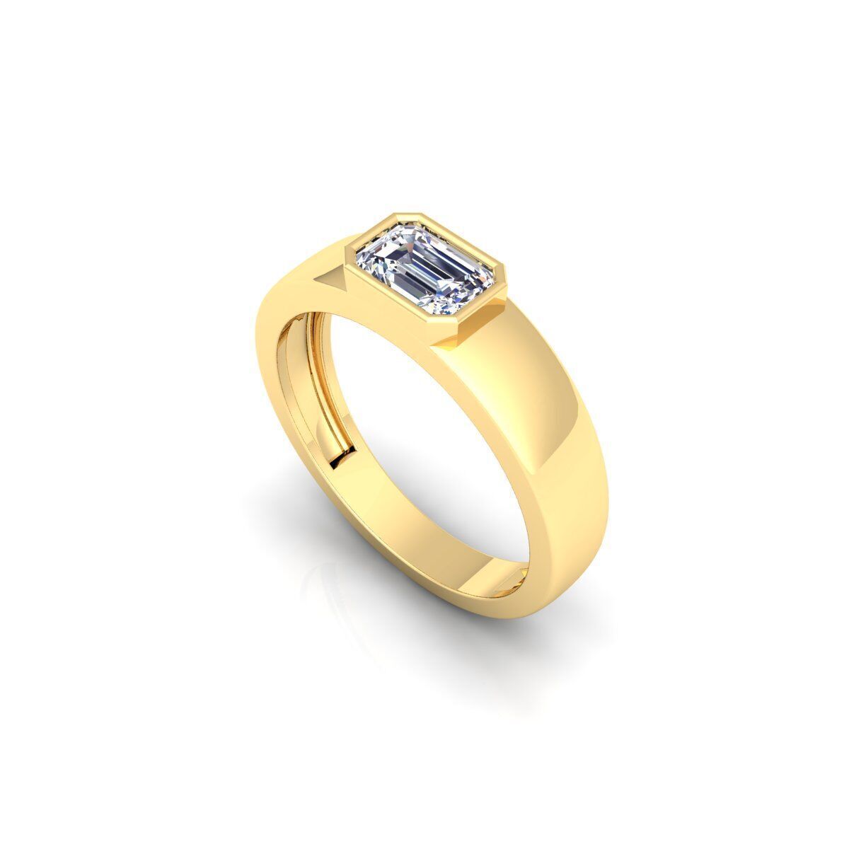 Mens Ring 3d Model and Render 3D print model_9