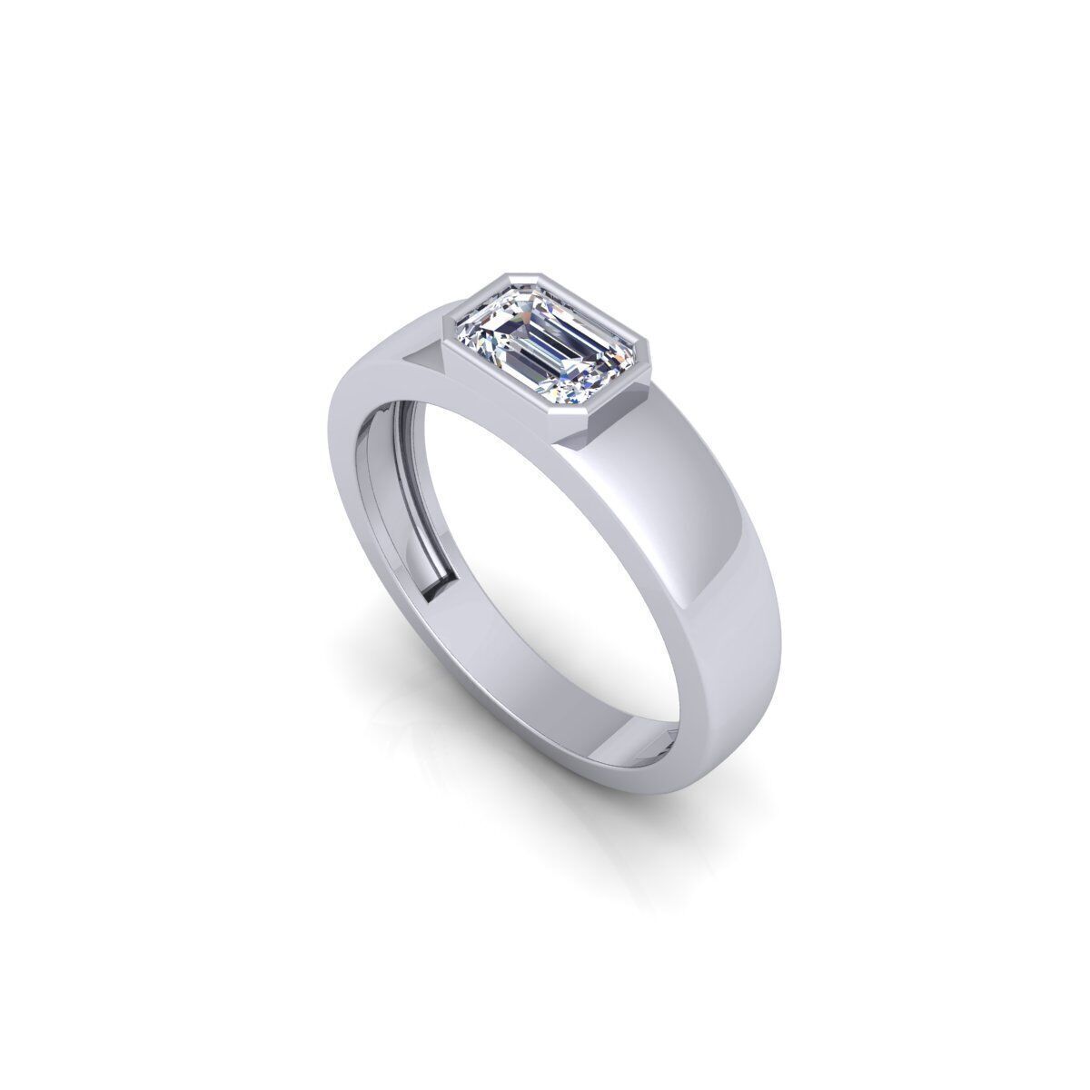 Mens Ring 3d Model and Render 3D print model_11