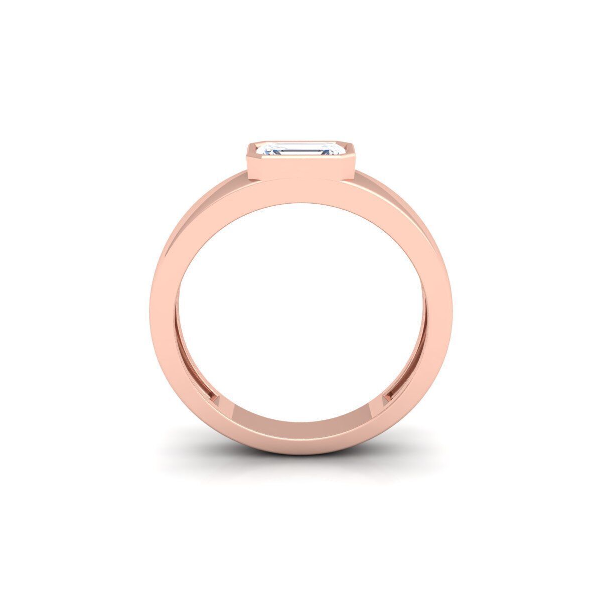 Mens Ring 3d Model and Render 3D print model_4