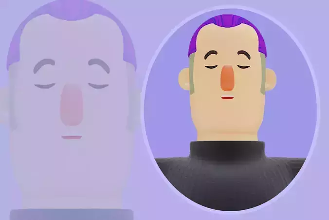 Stylized 3D Cool Guy Character - Male with Modern Streetwear