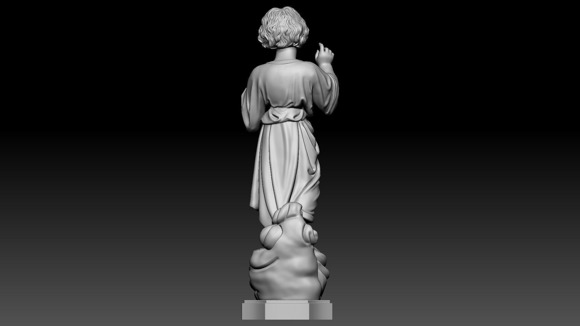 Baby Jesus 3D print model_4