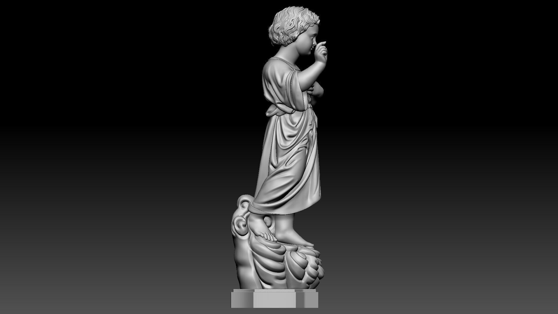 Baby Jesus 3D print model_6