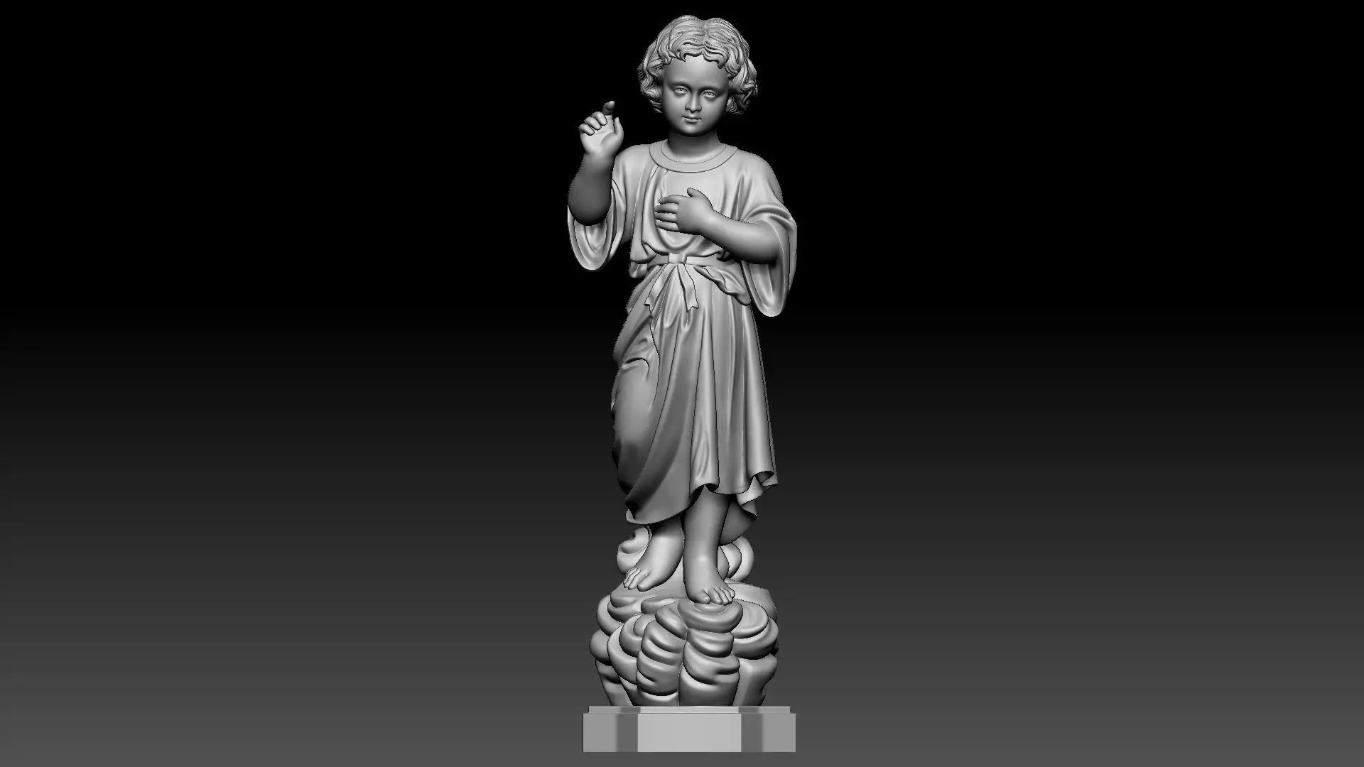 Baby Jesus 3D print model_0