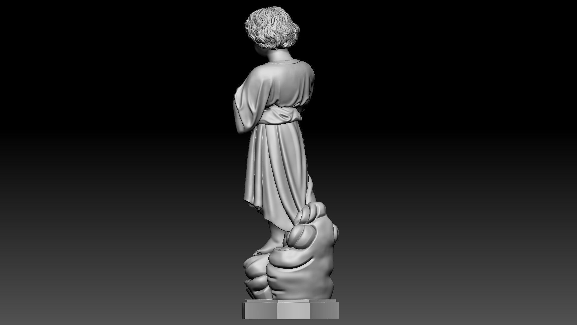 Baby Jesus 3D print model_3