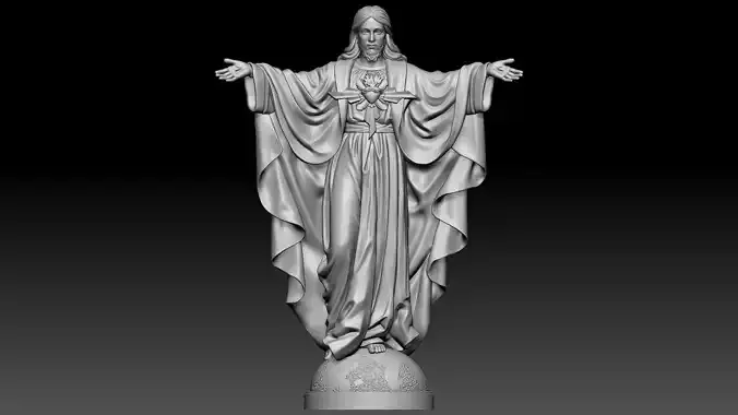 Christ the King  3D print model