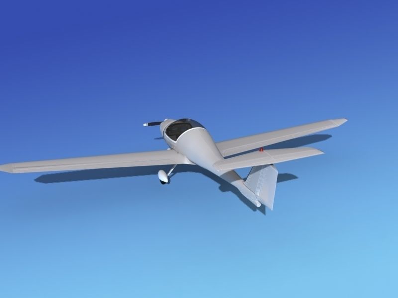 Daimond DA-20 Katana Bare Metal 3D model_7