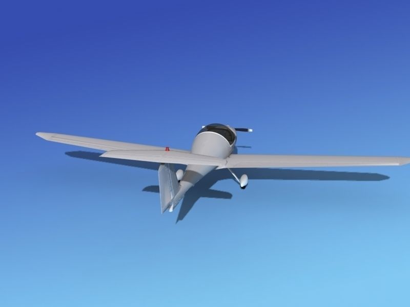 Daimond DA-20 Katana Bare Metal 3D model_6