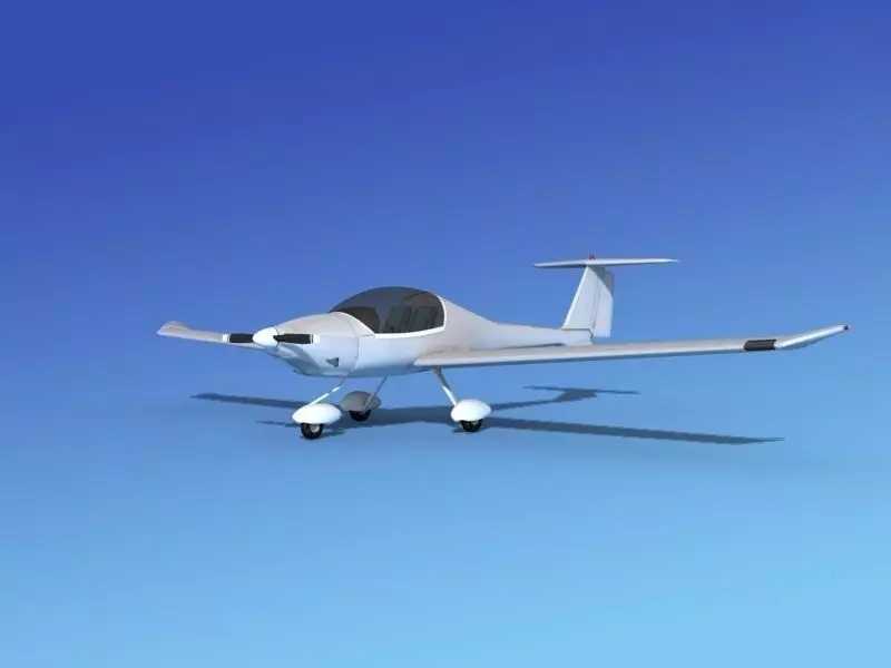 Daimond DA-20 Katana Bare Metal 3D model_0