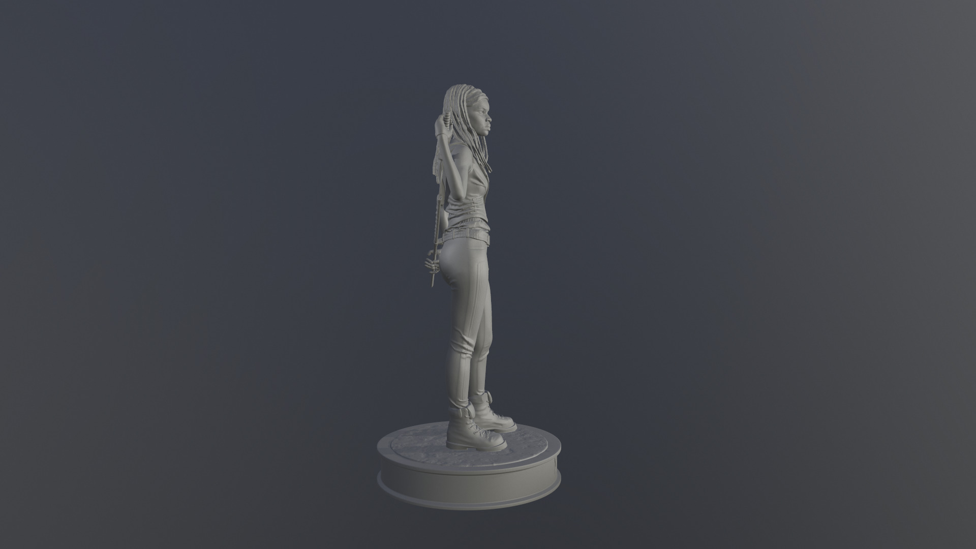 Mishon The walking dead 3D print model_3