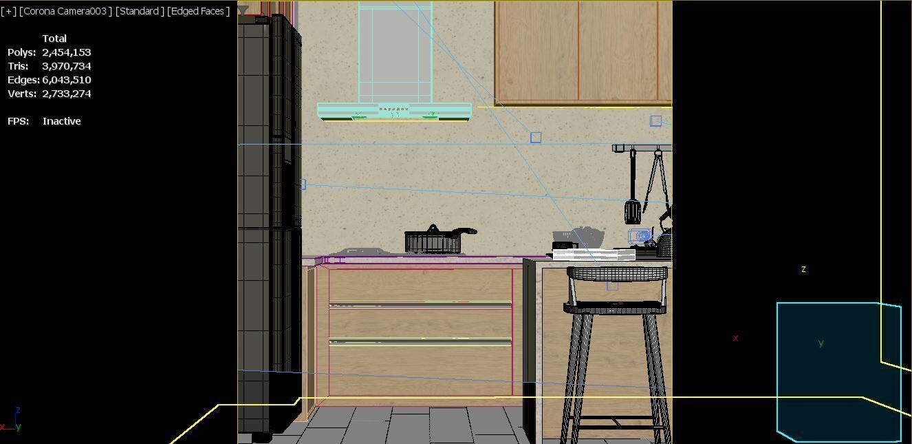 Modern Kitchen  3D model_9