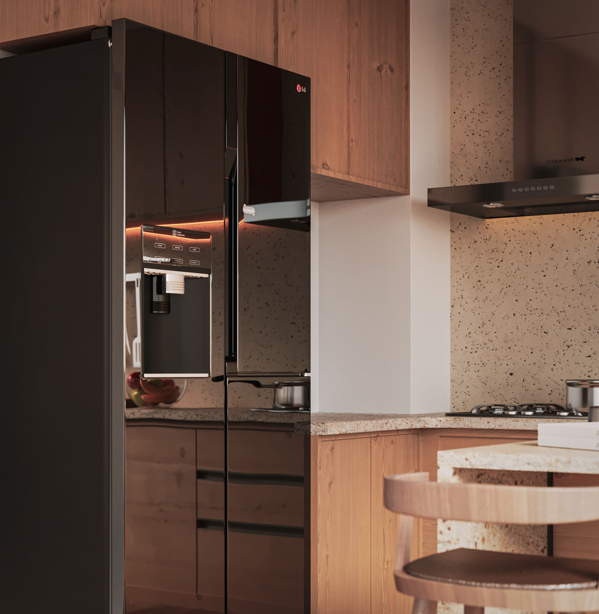 Modern Kitchen  3D model_6