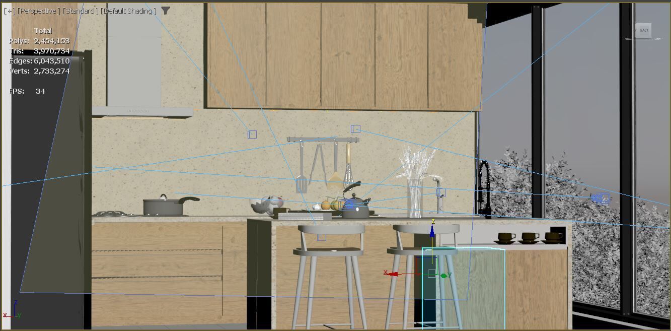 Modern Kitchen  3D model_12