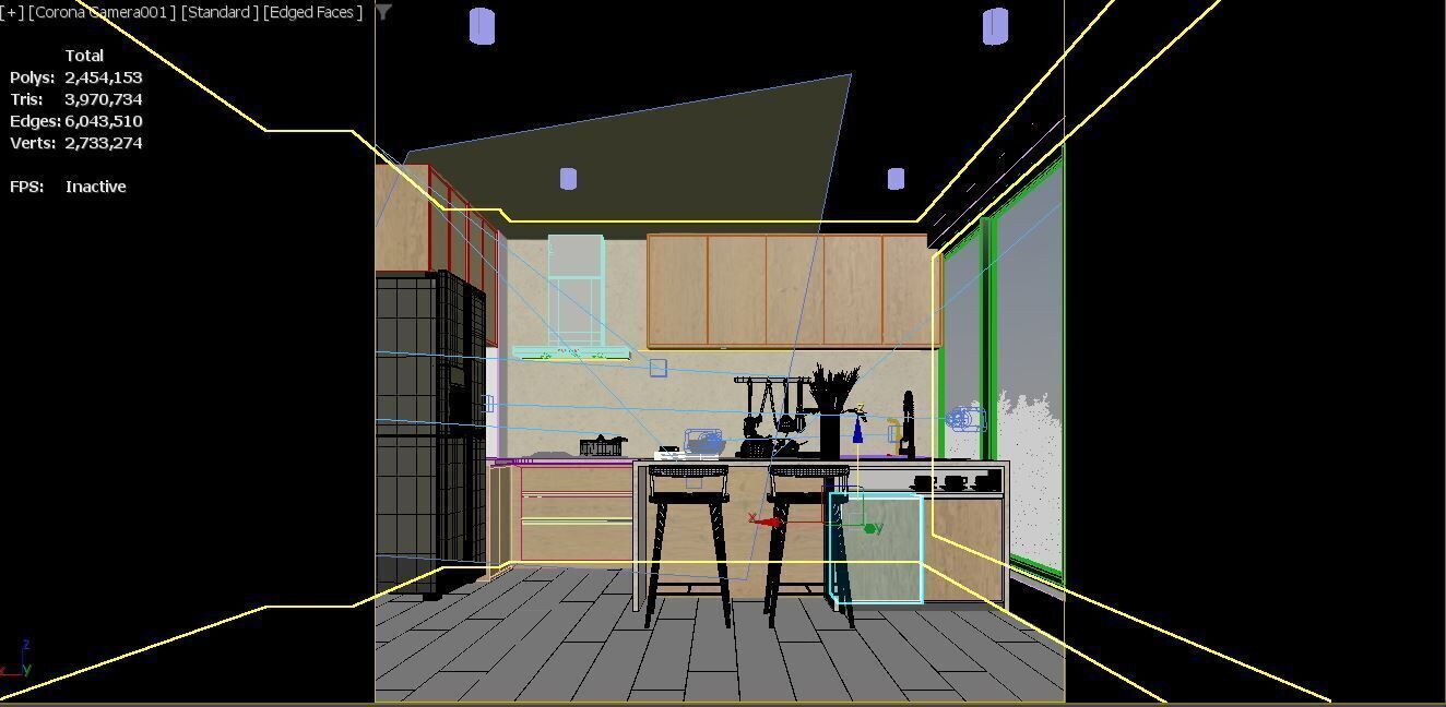 Modern Kitchen  3D model_8