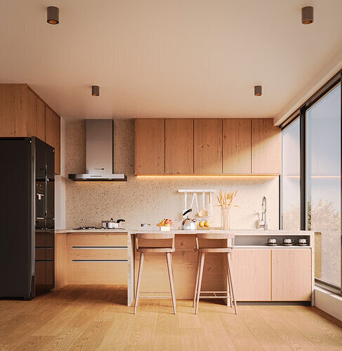 Modern Kitchen  3D model