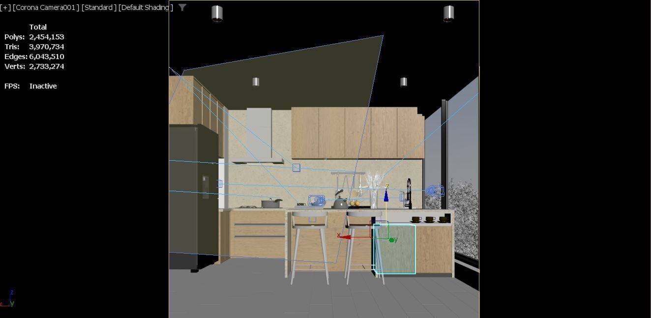 Modern Kitchen  3D model_7